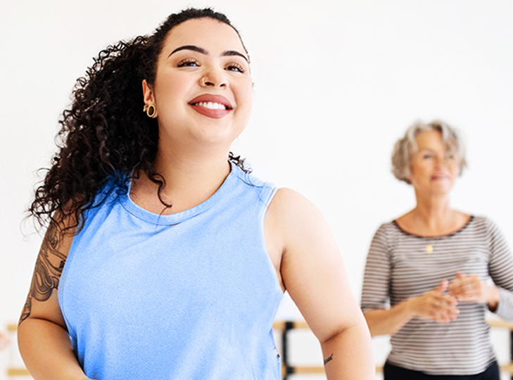 women working out